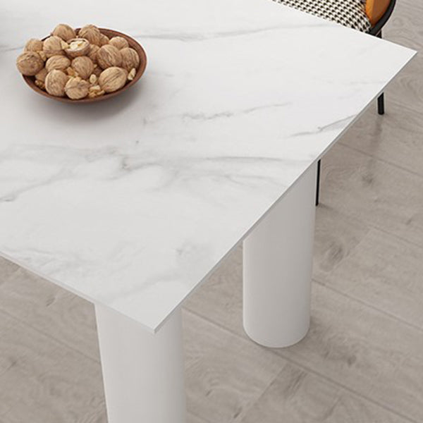Sintered Stone Top Modern Table for Restaurant Oval Dining Table with 3 Legs Clearhalo ' dining_table' 'Dining Tables & Seating' 'Dining Tables' 'furn' 'furn_dining_table' 'Furniture' 'furniture_dining_table' 'Kitchen & Dining Furniture' 'kitchen&dining_furn' 'kitchen' 'kitchen_dining_table' 4457644