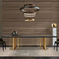 Rectangle Dining Site Table Traditional Luxury Pine Solid Wood Furniture Black Gold 70.9"L x 31.5"W x 29.5"H Clearhalo ' dining_table' 'Dining Tables & Seating' 'Dining Tables' 'furn' 'furn_dining_table' 'Furniture' 'furniture_dining_table' 'Kitchen & Dining Furniture' 'kitchen&dining_furn' 'kitchen' 'kitchen_dining_table' 4457690