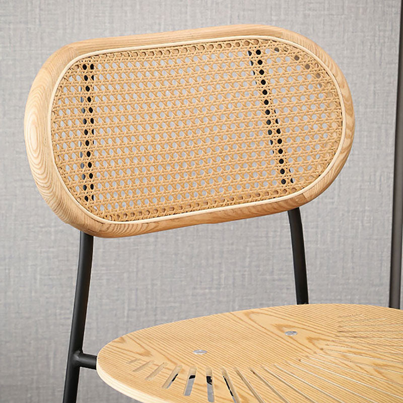 Nordic Style Kitchen Metal Dining Chair Open Back Dining Armless Side Chair Clearhalo ' kitchen&dining_furn' 'Dining Chairs' 'Dining Tables & Seating' 'dining_chair' 'furn' 'furn_dining_chair' 'Furniture' 'furniture_dining_chair' 'Kitchen & Dining Furniture' 'kitchen' 4457840