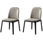 Contemporary Style Wooden Dining Chairs Kitchen Dining Armless Side Chair Light Gray 2 Piece Set Clearhalo ' kitchen&dining_furn' 'Dining Chairs' 'Dining Tables & Seating' 'dining_chair' 'furn' 'furn_dining_chair' 'Furniture' 'furniture_dining_chair' 'Kitchen & Dining Furniture' 'kitchen' 4457889