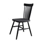 Scandinavian Wood Indoor-Outdoor Room Chair Windsor Back Side Chair Grey 1 Piece Clearhalo ' kitchen&dining_furn' 'Dining Chairs' 'Dining Tables & Seating' 'dining_chair' 'Furniture' 'furniture_dining_chair' 'Kitchen & Dining Furniture' 'kitchen' 4457935