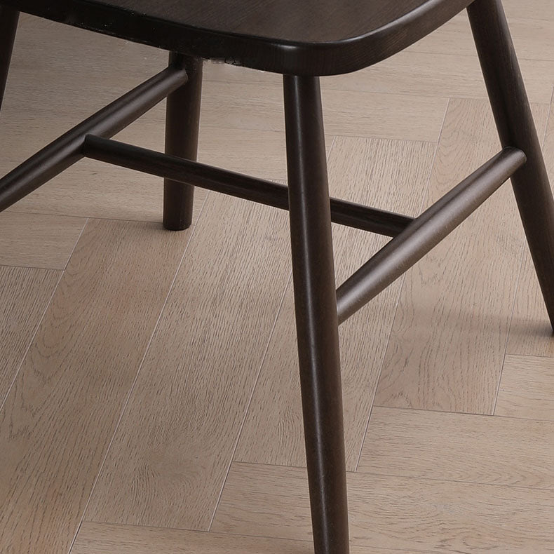 Scandinavian Wood Indoor-Outdoor Room Chair Windsor Back Side Chair Clearhalo ' kitchen&dining_furn' 'Dining Chairs' 'Dining Tables & Seating' 'dining_chair' 'Furniture' 'furniture_dining_chair' 'Kitchen & Dining Furniture' 'kitchen' 4457940