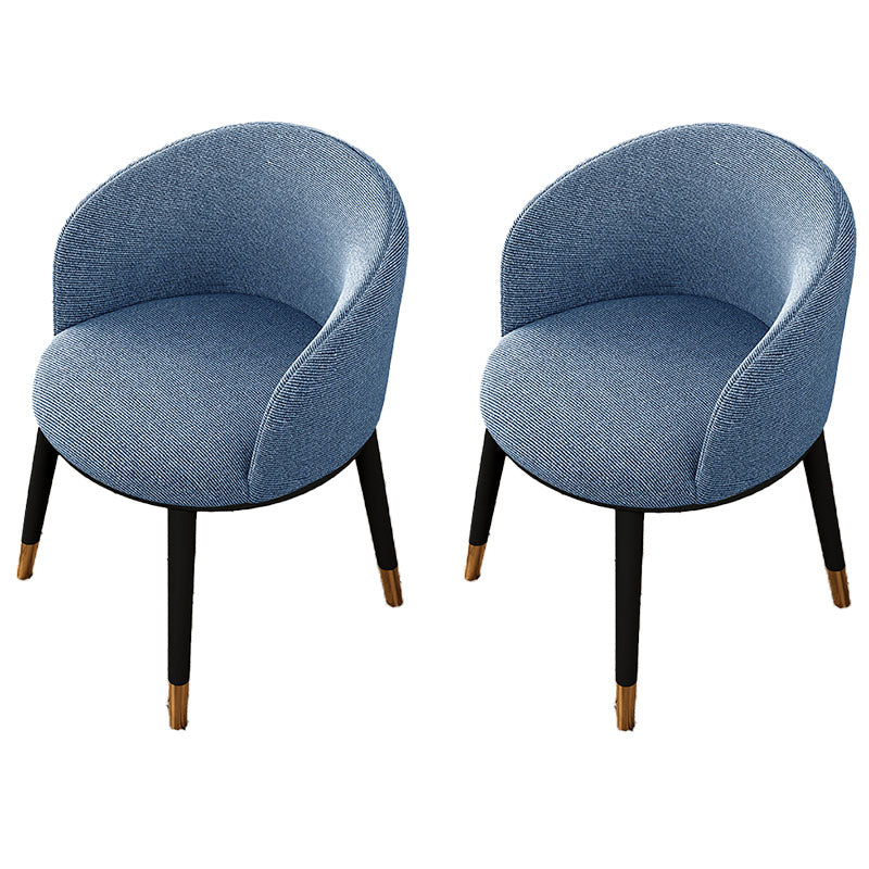 Contemporary Leather Home Arm Chair Solid Back Matte Finish Dining Chair Light Blue 2 Piece Set Clearhalo ' kitchen&dining_furn' 'Dining Chairs' 'Dining Tables & Seating' 'dining_chair' 'furn' 'furn_dining_chair' 'Furniture' 'furniture_dining_chair' 'Kitchen & Dining Furniture' 'kitchen' 4457974