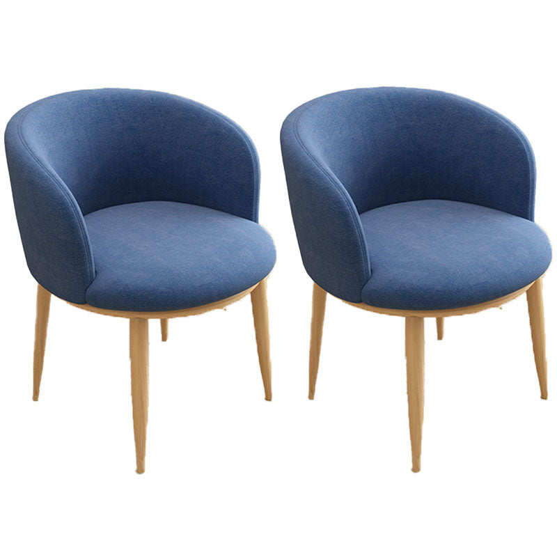 Contemporary Home Leather Arm Chair Solid Back Matte Finish Dining Chair Dark Blue 2 Piece Set Clearhalo ' kitchen&dining_furn' 'Dining Chairs' 'Dining Tables & Seating' 'dining_chair' 'furn' 'furn_dining_chair' 'Furniture' 'furniture_dining_chair' 'Kitchen & Dining Furniture' 'kitchen' 4458075