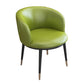 Contemporary Home Leather Arm Chair Solid Back Matte Finish Dining Chair Green 1 Piece Clearhalo ' kitchen&dining_furn' 'Dining Chairs' 'Dining Tables & Seating' 'dining_chair' 'furn' 'furn_dining_chair' 'Furniture' 'furniture_dining_chair' 'Kitchen & Dining Furniture' 'kitchen' 4458104