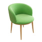 Contemporary Home Leather Arm Chair Solid Back Matte Finish Dining Chair Pea Green 1 Piece Clearhalo ' kitchen&dining_furn' 'Dining Chairs' 'Dining Tables & Seating' 'dining_chair' 'furn' 'furn_dining_chair' 'Furniture' 'furniture_dining_chair' 'Kitchen & Dining Furniture' 'kitchen' 4458131