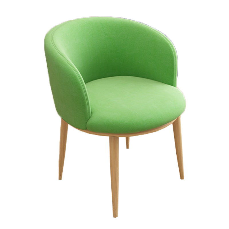 Contemporary Home Leather Arm Chair Solid Back Matte Finish Dining Chair Pea Green 1 Piece Clearhalo ' kitchen&dining_furn' 'Dining Chairs' 'Dining Tables & Seating' 'dining_chair' 'furn' 'furn_dining_chair' 'Furniture' 'furniture_dining_chair' 'Kitchen & Dining Furniture' 'kitchen' 4458131