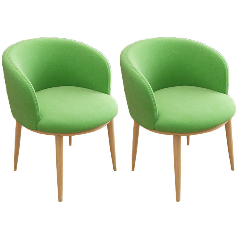Contemporary Home Leather Arm Chair Solid Back Matte Finish Dining Chair Pea Green 2 Piece Set Clearhalo ' kitchen&dining_furn' 'Dining Chairs' 'Dining Tables & Seating' 'dining_chair' 'furn' 'furn_dining_chair' 'Furniture' 'furniture_dining_chair' 'Kitchen & Dining Furniture' 'kitchen' 4458132