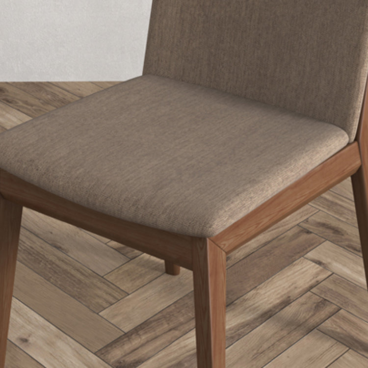 Contemporary Style Dining Chairs Kitchen Dining Wooden Armless Side Chair Clearhalo ' kitchen&dining_furn' 'Dining Chairs' 'Dining Tables & Seating' 'dining_chair' 'furn' 'furn_dining_chair' 'Furniture' 'furniture_dining_chair' 'Kitchen & Dining Furniture' 'kitchen' 4458155