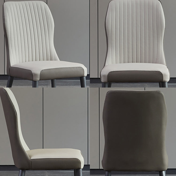 Contemporary Style Wooden Dining Chairs Kitchen Dining Armless Side Chairs Clearhalo ' kitchen&dining_furn' 'Dining Chairs' 'Dining Tables & Seating' 'dining_chair' 'furn' 'furn_dining_chair' 'Furniture' 'furniture_dining_chair' 'Kitchen & Dining Furniture' 'kitchen' 4458186