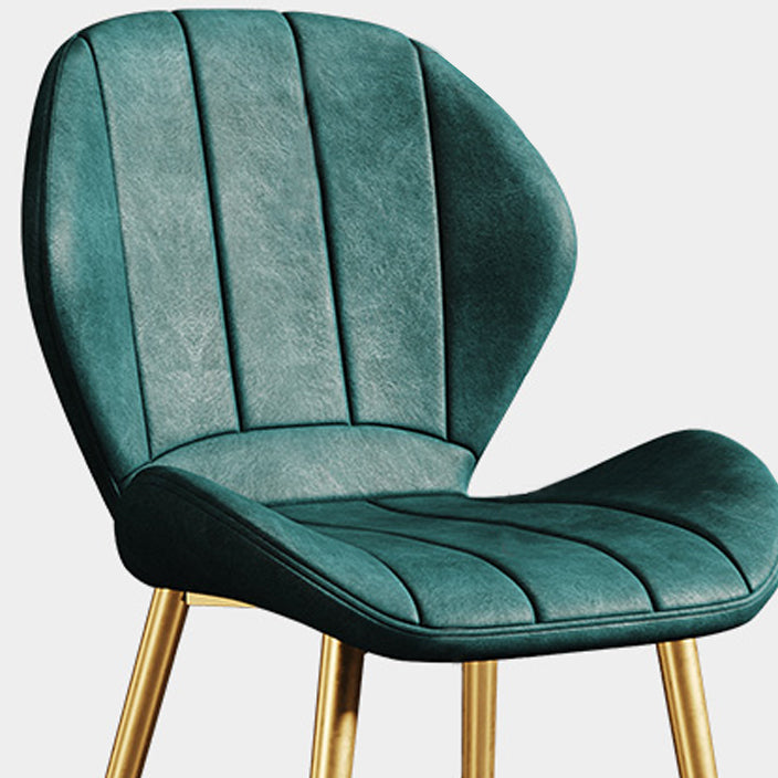 Scandinavian Upholstered Home Side Chair Wingback Matte Finish Dining Chair Clearhalo ' kitchen&dining_furn' 'Dining Chairs' 'Dining Tables & Seating' 'dining_chair' 'furn' 'furn_dining_chair' 'Furniture' 'furniture_dining_chair' 'Kitchen & Dining Furniture' 'kitchen' 4458225