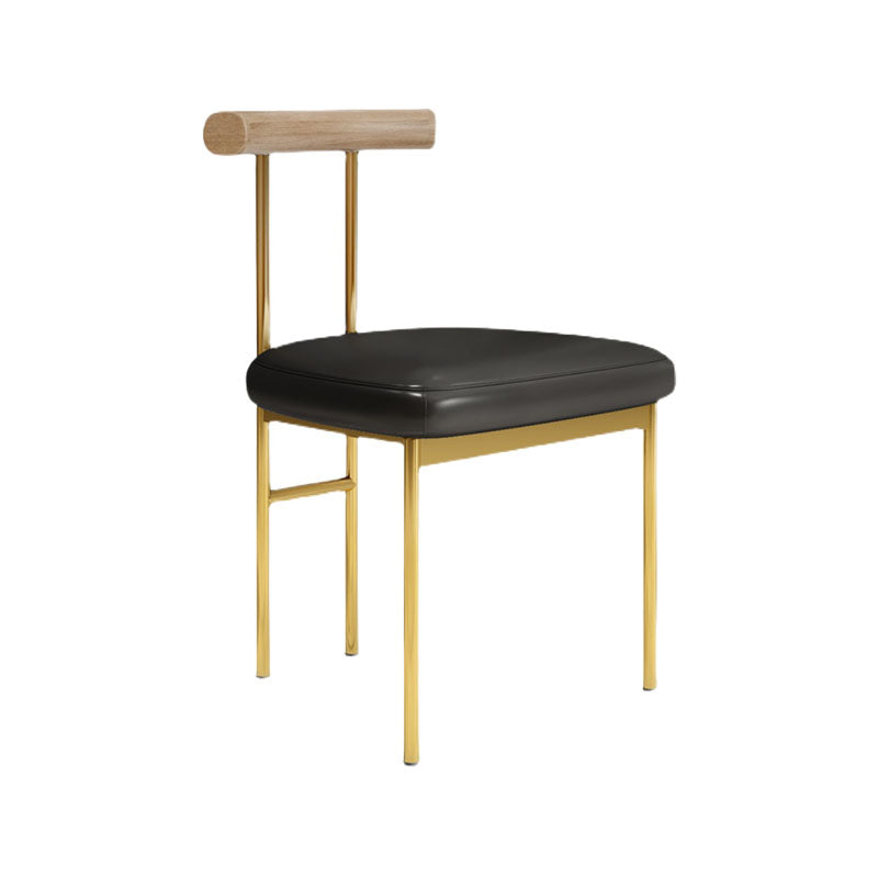 Nordic Style Metal Dining Room Chair Open Back Dining Side Chair for Restaurant Use Clearhalo ' kitchen&dining_furn' 'Dining Chairs' 'Dining Tables & Seating' 'dining_chair' 'furn' 'furn_dining_chair' 'Furniture' 'furniture_dining_chair' 'Kitchen & Dining Furniture' 'kitchen' 4458333