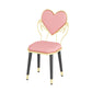 Scandinavian Style Open Back Dining Side Chair Polyurethane Dining Chairs Pink 1 Piece Clearhalo ' kitchen&dining_furn' 'Dining Chairs' 'Dining Tables & Seating' 'dining_chair' 'furn' 'furn_dining_chair' 'Furniture' 'furniture_dining_chair' 'Kitchen & Dining Furniture' 'kitchen' 4458375
