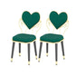 Scandinavian Style Open Back Dining Side Chair Polyurethane Dining Chairs Green 2 Piece Set Clearhalo ' kitchen&dining_furn' 'Dining Chairs' 'Dining Tables & Seating' 'dining_chair' 'furn' 'furn_dining_chair' 'Furniture' 'furniture_dining_chair' 'Kitchen & Dining Furniture' 'kitchen' 4458384