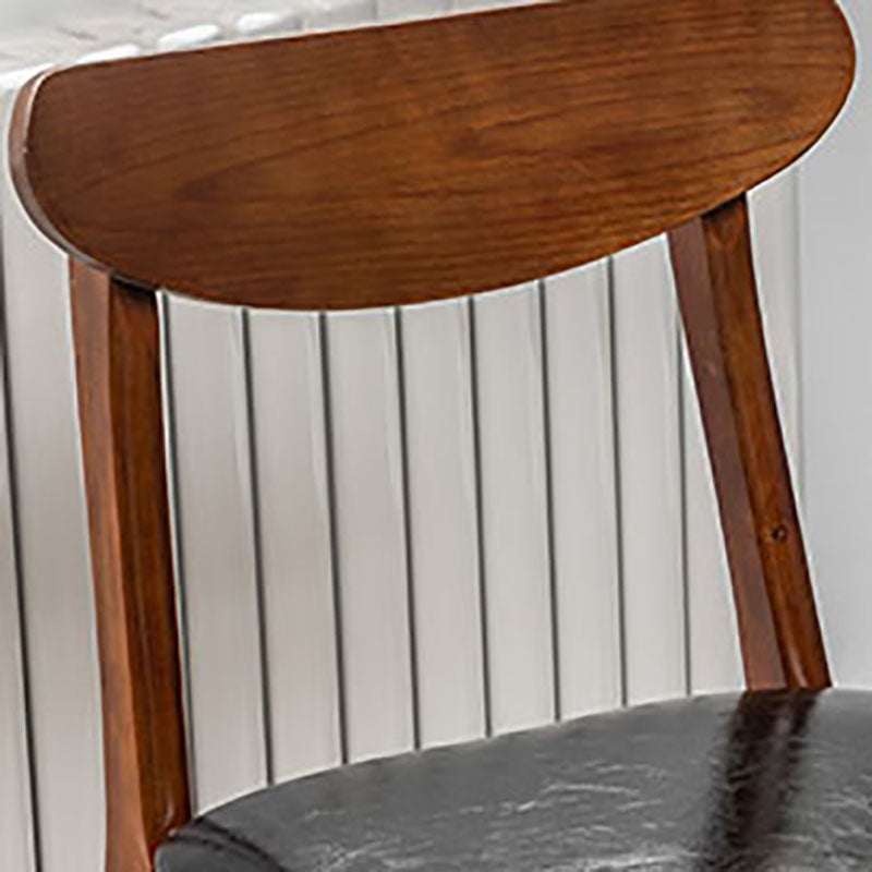 Scandinavian Upholstered Home Side Chair Open Back Natural Dining Chair Clearhalo ' kitchen&dining_furn' 'Dining Chairs' 'Dining Tables & Seating' 'dining_chair' 'furn' 'furn_dining_chair' 'Furniture' 'furniture_dining_chair' 'Kitchen & Dining Furniture' 'kitchen' 4458419