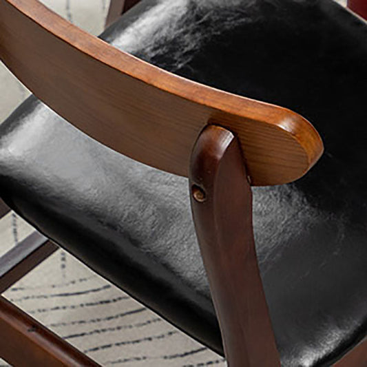 Scandinavian Upholstered Home Side Chair Open Back Natural Dining Chair Clearhalo ' kitchen&dining_furn' 'Dining Chairs' 'Dining Tables & Seating' 'dining_chair' 'furn' 'furn_dining_chair' 'Furniture' 'furniture_dining_chair' 'Kitchen & Dining Furniture' 'kitchen' 4458421