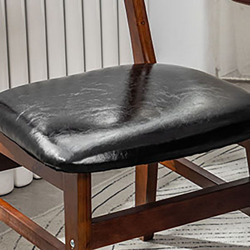 Scandinavian Upholstered Home Side Chair Open Back Natural Dining Chair Clearhalo ' kitchen&dining_furn' 'Dining Chairs' 'Dining Tables & Seating' 'dining_chair' 'furn' 'furn_dining_chair' 'Furniture' 'furniture_dining_chair' 'Kitchen & Dining Furniture' 'kitchen' 4458423