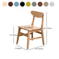 Scandinavian Upholstered Home Side Chair Open Back Natural Dining Chair Clearhalo ' kitchen&dining_furn' 'Dining Chairs' 'Dining Tables & Seating' 'dining_chair' 'furn' 'furn_dining_chair' 'Furniture' 'furniture_dining_chair' 'Kitchen & Dining Furniture' 'kitchen' 4458428