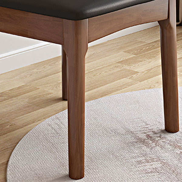 Scandinavian Upholstered Home Side Chair Natural Open Back Dining Chair Clearhalo ' kitchen&dining_furn' 'Dining Chairs' 'Dining Tables & Seating' 'dining_chair' 'Furniture' 'furniture_dining_chair' 'Kitchen & Dining Furniture' 'kitchen' 4458446