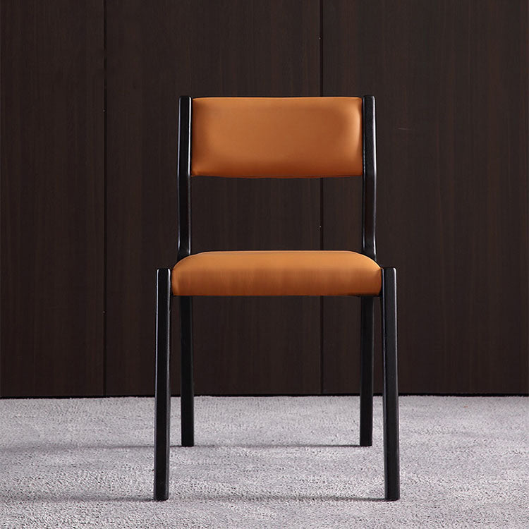 Contemporary Style Dining Wooden Chairs Kitchen Dining Armless Side Chair Clearhalo ' kitchen&dining_furn' 'Dining Chairs' 'Dining Tables & Seating' 'dining_chair' 'furn' 'furn_dining_chair' 'Furniture' 'furniture_dining_chair' 'Kitchen & Dining Furniture' 'kitchen' 4458504