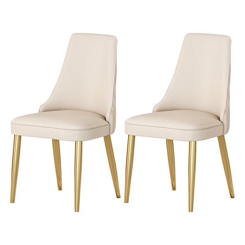 Nordic 1/2/5/7 Pieces Rectangle Dining Set Sintered Stone Dining Table Set 2 Beige Chairs Clearhalo 'Dining Room Sets' 'Dining Tables & Seating' 'dining_room_set' 'furn' 'furn_dining_room_set' 'Furniture' 'furniture_dining_room_set' 'Kitchen & Dining Furniture' 'kitchen&dining_furn' 'kitchen' 4458564
