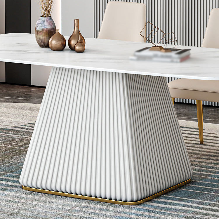 Nordic 1/2/5/7 Pieces Rectangle Dining Set Sintered Stone Dining Table Set Clearhalo 'Dining Room Sets' 'Dining Tables & Seating' 'dining_room_set' 'furn' 'furn_dining_room_set' 'Furniture' 'furniture_dining_room_set' 'Kitchen & Dining Furniture' 'kitchen&dining_furn' 'kitchen' 4458569
