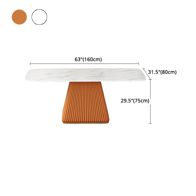 Nordic 1/2/5/7 Pieces Rectangle Dining Set Sintered Stone Dining Table Set Clearhalo 'Dining Room Sets' 'Dining Tables & Seating' 'dining_room_set' 'furn' 'furn_dining_room_set' 'Furniture' 'furniture_dining_room_set' 'Kitchen & Dining Furniture' 'kitchen&dining_furn' 'kitchen' 4458578