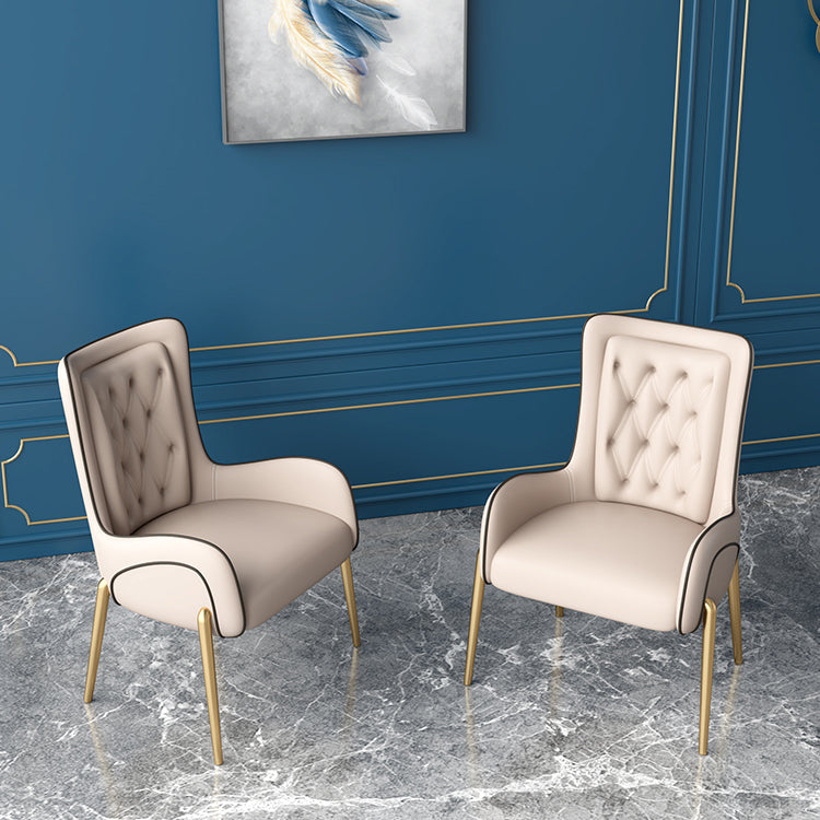 Glam 1/2 Pieces Dining Set Sintered Stone Dining Furniture for Home Use Clearhalo 'Dining Room Sets' 'Dining Tables & Seating' 'dining_room_set' 'furn' 'furn_dining_room_set' 'Furniture' 'furniture_dining_room_set' 'Kitchen & Dining Furniture' 'kitchen&dining_furn' 'kitchen' 4458632