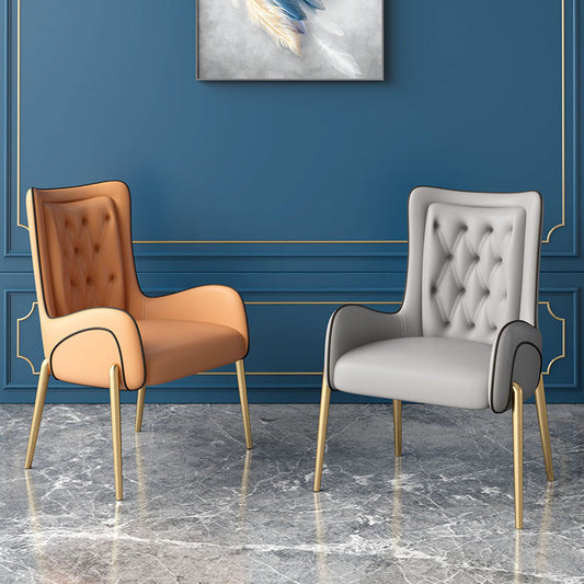 Glam 1/2 Pieces Dining Set Sintered Stone Dining Furniture for Home Use Clearhalo 'Dining Room Sets' 'Dining Tables & Seating' 'dining_room_set' 'furn' 'furn_dining_room_set' 'Furniture' 'furniture_dining_room_set' 'Kitchen & Dining Furniture' 'kitchen&dining_furn' 'kitchen' 4458644