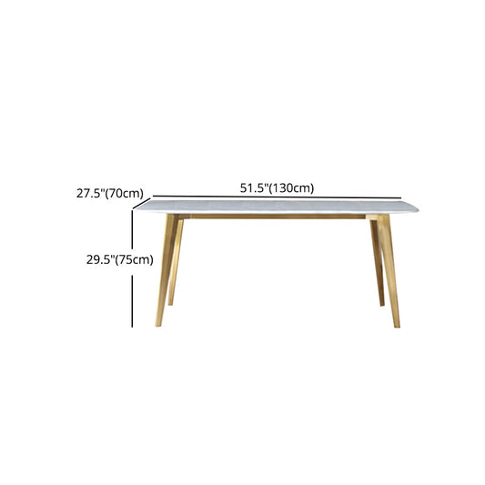 1/4/5/7 Pcs Metal Glam Dining Room Set with Rectangle Table Dining Set Clearhalo 'Dining Room Sets' 'Dining Tables & Seating' 'dining_room_set' 'furn' 'furn_dining_room_set' 'Furniture' 'furniture_dining_room_set' 'Kitchen & Dining Furniture' 'kitchen&dining_furn' 'kitchen' 4458704