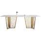 1/4/5/7 Pieces Luxury Dining Set Sintered Stone Dining Furniture with Leather Chairs Clearhalo 'Dining Room Sets' 'Dining Tables & Seating' 'dining_room_set' 'furn' 'furn_dining_room_set' 'Furniture' 'furniture_dining_room_set' 'Kitchen & Dining Furniture' 'kitchen&dining_furn' 'kitchen' 4458711