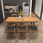 Modern 1/4/5/7 Pieces Dining Set Rectangle Solid Wood Dining Table Set Clearhalo 'Dining Room Sets' 'Dining Tables & Seating' 'dining_room_set' 'furn' 'furn_dining_room_set' 'Furniture' 'furniture_dining_room_set' 'Kitchen & Dining Furniture' 'kitchen&dining_furn' 'kitchen' 4458797