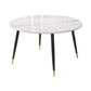1/4/7 Pcs Metal Modern Dining Room Set with Round Table Dining Set Clearhalo 'Dining Room Sets' 'Dining Tables & Seating' 'dining_room_set' 'furn' 'furn_dining_room_set' 'Furniture' 'furniture_dining_room_set' 'Kitchen & Dining Furniture' 'kitchen&dining_furn' 'kitchen' 4458809