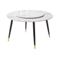 1/4/7 Pcs Metal Modern Dining Room Set with Round Table Dining Set Clearhalo 'Dining Room Sets' 'Dining Tables & Seating' 'dining_room_set' 'furn' 'furn_dining_room_set' 'Furniture' 'furniture_dining_room_set' 'Kitchen & Dining Furniture' 'kitchen&dining_furn' 'kitchen' 4458813