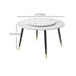 1/4/7 Pcs Metal Modern Dining Room Set with Round Table Dining Set Clearhalo 'Dining Room Sets' 'Dining Tables & Seating' 'dining_room_set' 'furn' 'furn_dining_room_set' 'Furniture' 'furniture_dining_room_set' 'Kitchen & Dining Furniture' 'kitchen&dining_furn' 'kitchen' 4458825