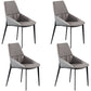 Contemporary 1/4/5/7 Pieces Dining Set Gray Sintered Stone Dining Table 4 Grey Chairs Clearhalo 'Dining Room Sets' 'Dining Tables & Seating' 'dining_room_set' 'furn' 'furn_dining_room_set' 'Furniture' 'furniture_dining_room_set' 'Kitchen & Dining Furniture' 'kitchen&dining_furn' 'kitchen' 4458856