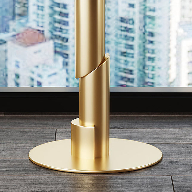 Glam 1/3/4/5 Pieces Dining Set White Sintered Stone Dining Table Clearhalo 'Dining Room Sets' 'Dining Tables & Seating' 'dining_room_set' 'furn' 'furn_dining_room_set' 'Furniture' 'furniture_dining_room_set' 'Kitchen & Dining Furniture' 'kitchen&dining_furn' 'kitchen' 4458878