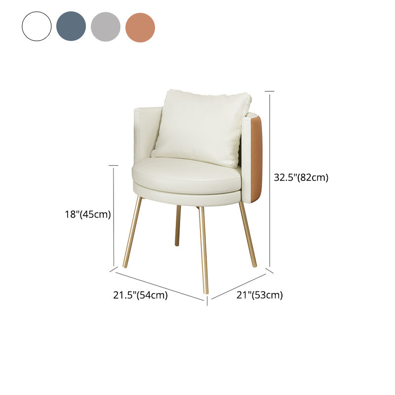 Glam 1/3/4/5 Pieces Dining Set White Sintered Stone Dining Table Clearhalo 'Dining Room Sets' 'Dining Tables & Seating' 'dining_room_set' 'furn' 'furn_dining_room_set' 'Furniture' 'furniture_dining_room_set' 'Kitchen & Dining Furniture' 'kitchen&dining_furn' 'kitchen' 4458886