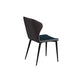 Contemporary 1/5/7 Pieces Dining Set Black Sintered Stone Dining Furniture 1 Blue Chair Clearhalo 'Dining Room Sets' 'Dining Tables & Seating' 'dining_room_set' 'furn' 'furn_dining_room_set' 'Furniture' 'furniture_dining_room_set' 'Kitchen & Dining Furniture' 'kitchen&dining_furn' 'kitchen' 4458921