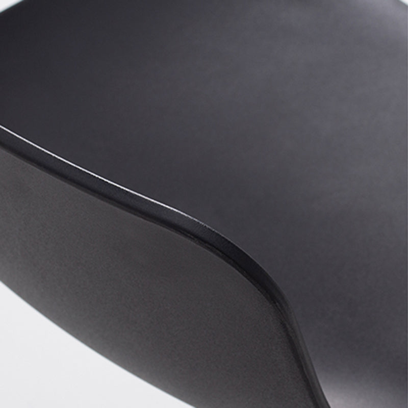 Contemporary Metal Bar Stool Indoor Bar Stool with Metal Legs and Low Back Clearhalo 'Bar Furniture' 'Bar Stools' 'bar_stools' 'furn' 'furn_bar_stools' 'furniture_bar_stools' 'Kitchen & Dining Furniture' 'kitchen&dining_furn' 'kitchen' 'kitchen_furn' Furniture' 4462495