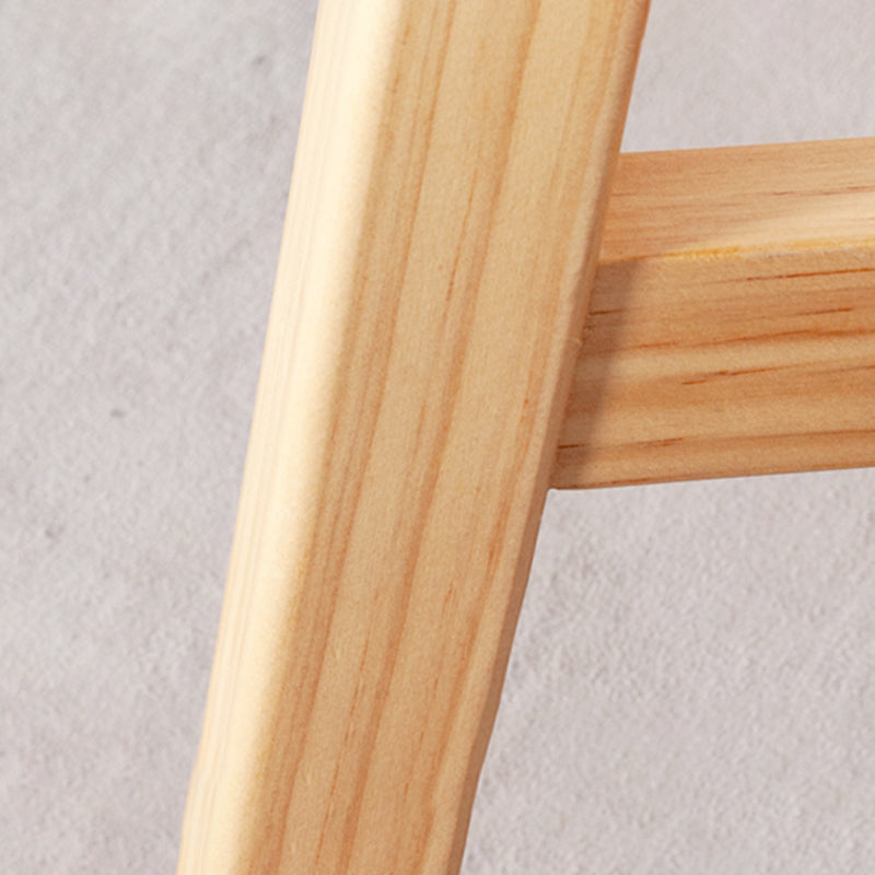 Contemporary Solid Wood Folding Bar Stool Indoor Barstool with Wood Seat and Footrest Clearhalo 'Bar Furniture' 'Bar Stools' 'bar_stools' 'furn' 'furn_bar_stools' 'furniture_bar_stools' 'Kitchen & Dining Furniture' 'kitchen&dining_furn' 'kitchen' 'kitchen_furn' Furniture' 4462629