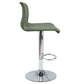 Modern Swivel Adjustable Height Bar Stool Indoor Bar Stool with Low Back Blackish Green 1 Piece Clearhalo 'Bar Furniture' 'Bar Stools' 'bar_stools' 'furn' 'furn_bar_stools' 'furniture_bar_stools' 'Kitchen & Dining Furniture' 'kitchen&dining_furn' 'kitchen' 'kitchen_furn' Furniture' 4462650