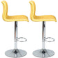 Modern Swivel Adjustable Height Bar Stool Indoor Bar Stool with Low Back Beige 2 Piece Set Clearhalo 'Bar Furniture' 'Bar Stools' 'bar_stools' 'furn' 'furn_bar_stools' 'furniture_bar_stools' 'Kitchen & Dining Furniture' 'kitchen&dining_furn' 'kitchen' 'kitchen_furn' Furniture' 4462663