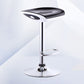 Industrial Style Bar-stool with Adjustable Height Metal Leg for Counter Restaurant,1 Piece Black Silver Clearhalo 'Bar Furniture' 'Bar Stools' 'bar_stools' 'furniture_bar_stools' 'Kitchen & Dining Furniture' 'kitchen&dining_furn' 'kitchen' 'kitchen_furn' Furniture' 4462756