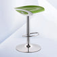 Industrial Style Bar-stool with Adjustable Height Metal Leg for Counter Restaurant,1 Piece Green Silver Clearhalo 'Bar Furniture' 'Bar Stools' 'bar_stools' 'furniture_bar_stools' 'Kitchen & Dining Furniture' 'kitchen&dining_furn' 'kitchen' 'kitchen_furn' Furniture' 4462760