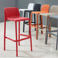Scandinavia Style Bar-stool PP Legs Rectangle Seat Barstool with Low Back for Kitchen Clearhalo 'Bar Furniture' 'Bar Stools' 'bar_stools' 'furn' 'furn_bar_stools' 'furniture_bar_stools' 'Kitchen & Dining Furniture' 'kitchen&dining_furn' 'kitchen' 'kitchen_furn' Furniture' 4462762