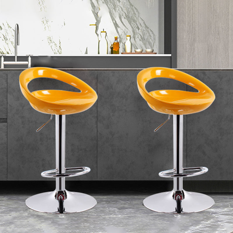Industrial Style Bar-stool with Adjustable Height Swivel Footrest Barstool for Counter Bar Clearhalo 'Bar Furniture' 'Bar Stools' 'bar_stools' 'furn' 'furn_bar_stools' 'furniture_bar_stools' 'Kitchen & Dining Furniture' 'kitchen&dining_furn' 'kitchen' 'kitchen_furn' Furniture' 4462836