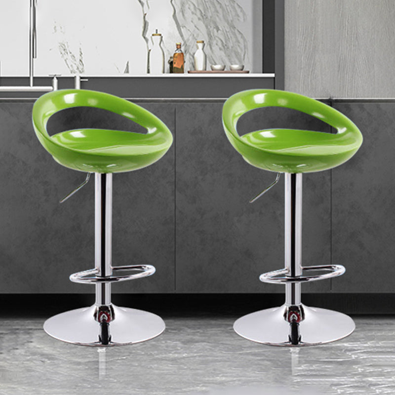 Industrial Style Bar-stool with Adjustable Height Swivel Footrest Barstool for Counter Bar Clearhalo 'Bar Furniture' 'Bar Stools' 'bar_stools' 'furn' 'furn_bar_stools' 'furniture_bar_stools' 'Kitchen & Dining Furniture' 'kitchen&dining_furn' 'kitchen' 'kitchen_furn' Furniture' 4462847
