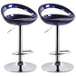 Industrial Style Bar-stool with Adjustable Height Swivel Footrest Barstool for Counter Bar Royal Blue 2 Piece Set Clearhalo 'Bar Furniture' 'Bar Stools' 'bar_stools' 'furn' 'furn_bar_stools' 'furniture_bar_stools' 'Kitchen & Dining Furniture' 'kitchen&dining_furn' 'kitchen' 'kitchen_furn' Furniture' 4462850