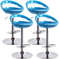 Industrial Style Bar-stool with Adjustable Height Swivel Footrest Barstool for Counter Bar Sky Blue 4 Piece Set Clearhalo 'Bar Furniture' 'Bar Stools' 'bar_stools' 'furn' 'furn_bar_stools' 'furniture_bar_stools' 'Kitchen & Dining Furniture' 'kitchen&dining_furn' 'kitchen' 'kitchen_furn' Furniture' 4462860